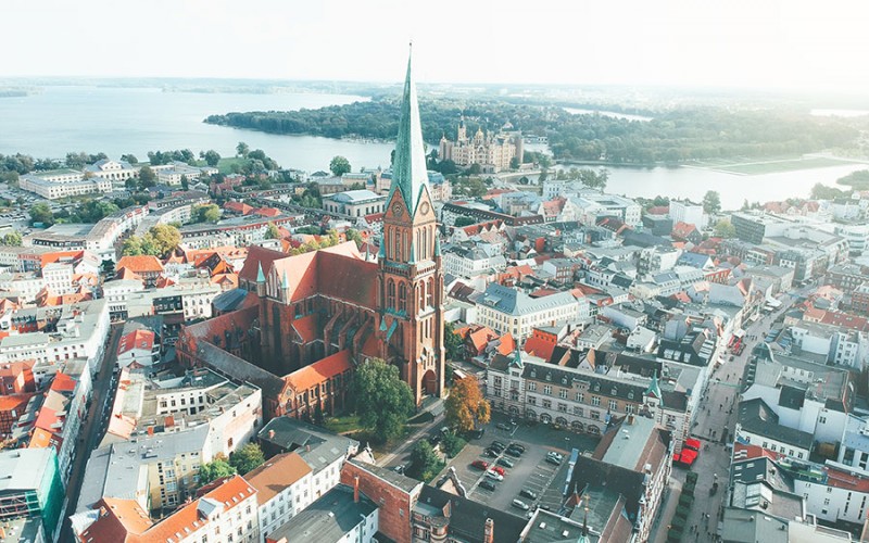 Sehenswerte Stadt an der Ostsee - Schwerin