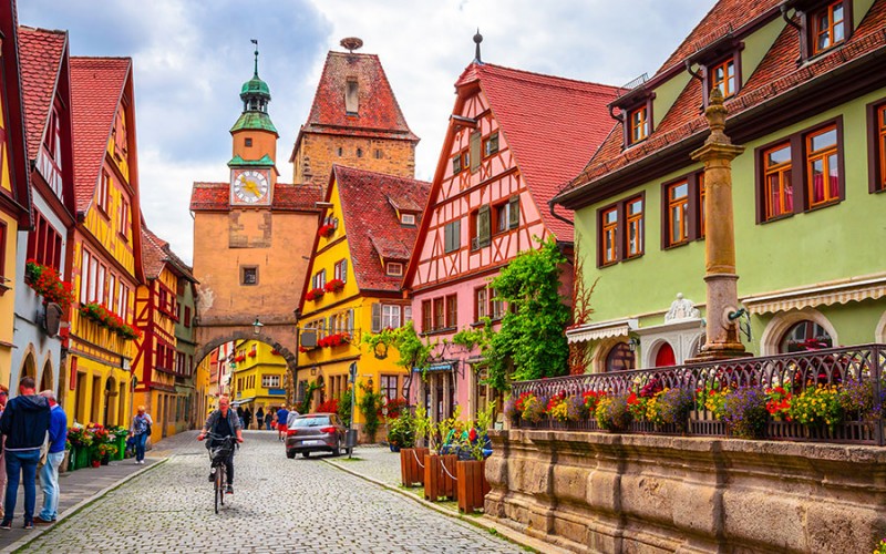 Eine Stadt wie aus dem Bilderbuch - Rothenburg ob der Tauber