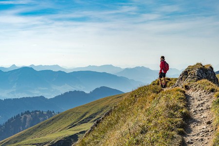 Spektakuläre Ausblicke beim Wandern – die Nagelfluh-Kette in Oberstaufen 