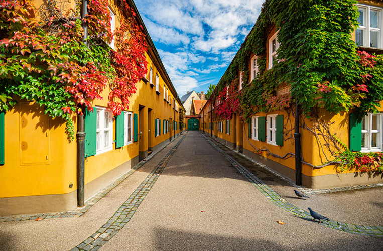 Die älteste Sozialsiedlung der Welt - die Augsburger Fuggerei