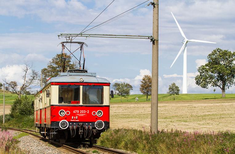 Eine Fahrt mit der Bergbahn in Oberweissbach