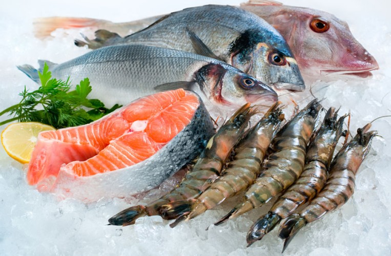 Fisch und Meeresfrüchte sind gesund und lecker