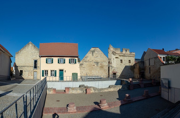 Die berühmte Kaiserpfalz in Ingelheim