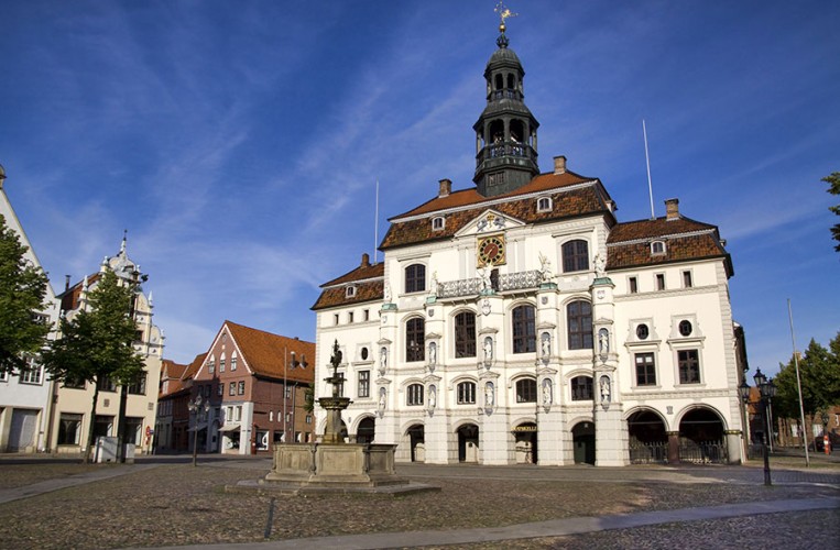 Sehenswert ist das Lüneburger Rathaus