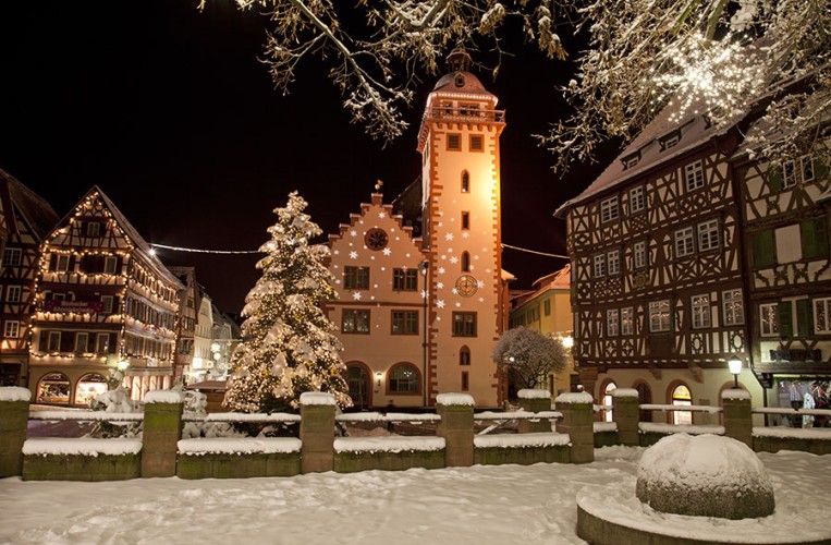 Ein Traum nicht nur zur Weihnachtszeit ist die historischen Altstadt von Mosbach