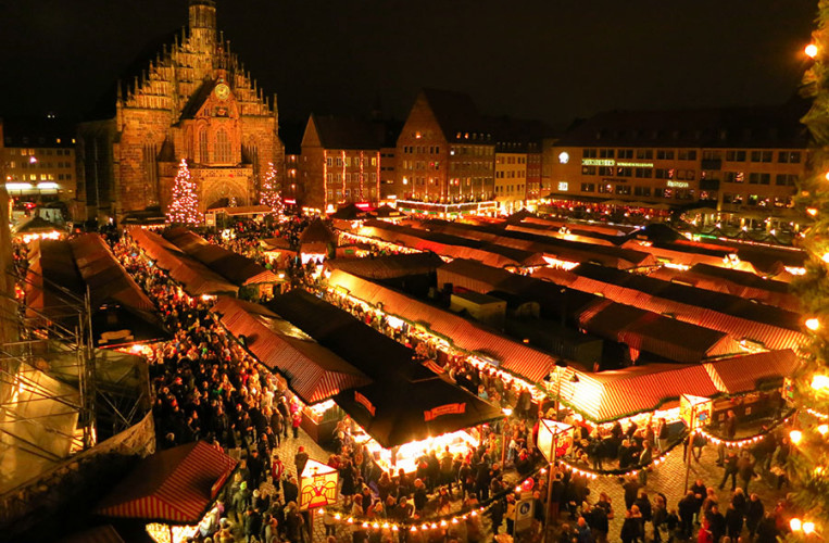 Weltberühmt ist der Nürnberger Christkindlesmarkt