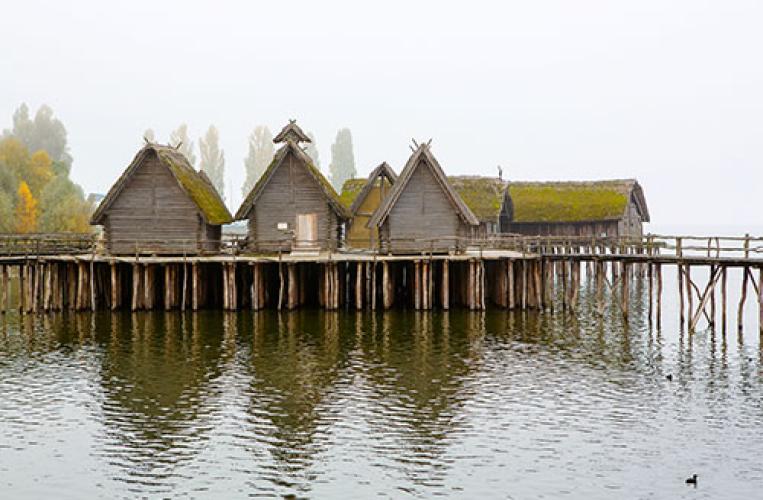 Pfahlbauten am Bodensee