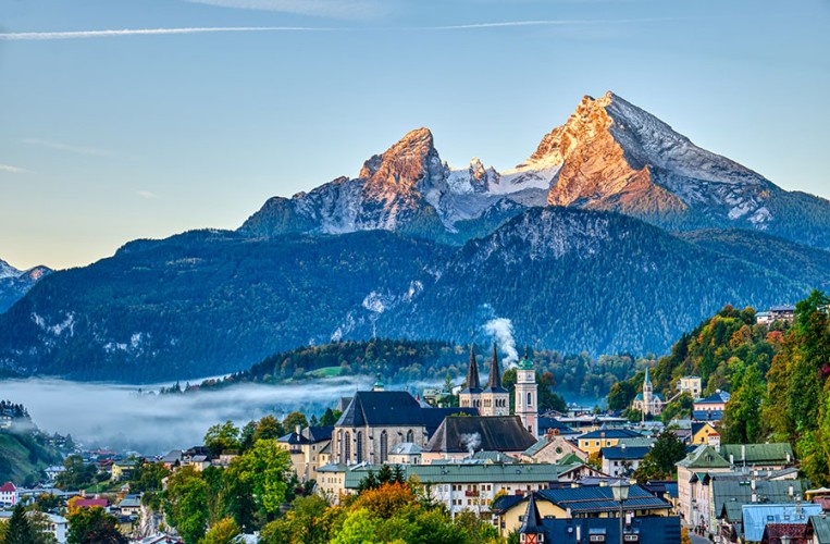 Stadt Berchtesgaden – atemberaubende Kulisse mit dem Watzmann