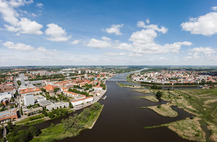 Drittgrößte Stadt in Brandenburg - Frankfurt an der Oder