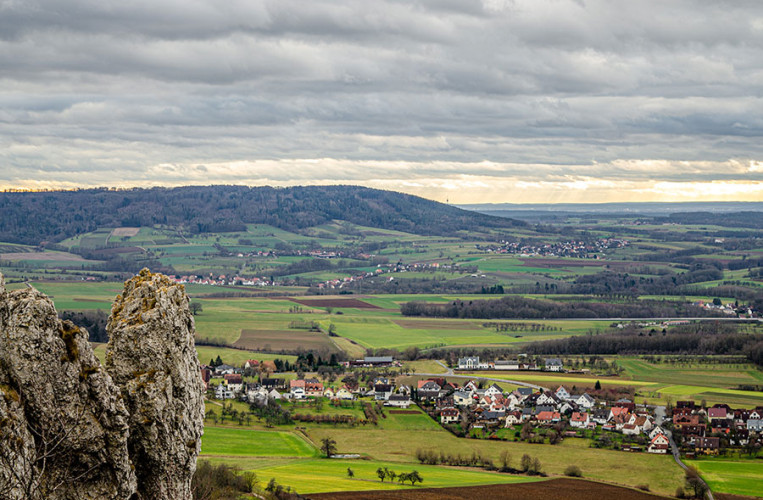 Blick vom Waberla auf Kirchehernbach