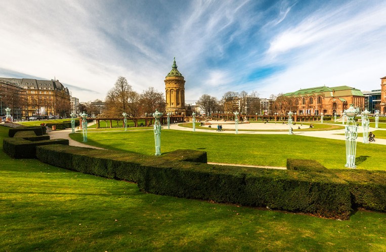 Mannheim ist unter anderem berühmt für seine vielen Grünanlagen