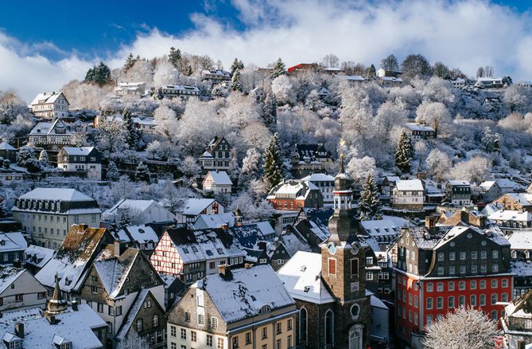 Winternachmittag in Monschau