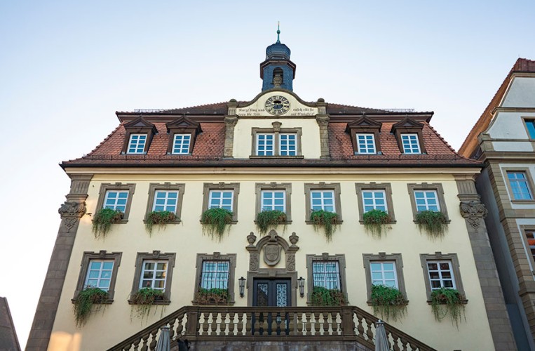 Das Rathaus von Neckarsulm