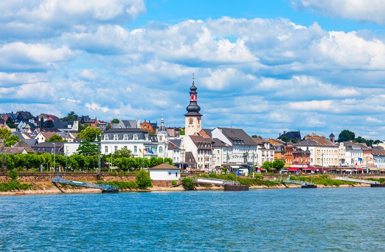 Blick auf Rüdesheim am Rhein