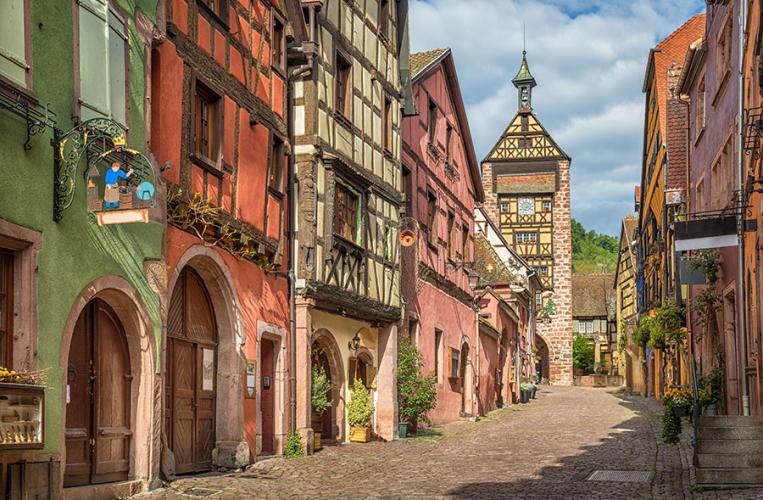 Riquewihr in der Ferienregion Elsass ist eines der schönsten Dörfer Frankreichs