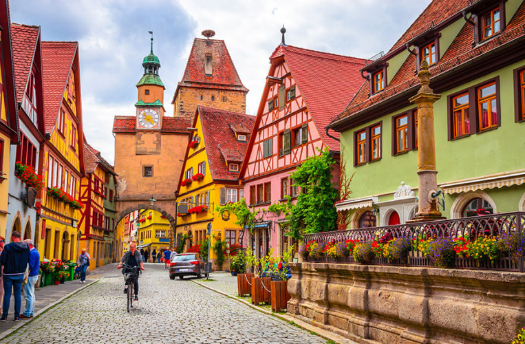 Eine Stadt wie aus dem Bilderbuch - Rothenburg ob der Tauber