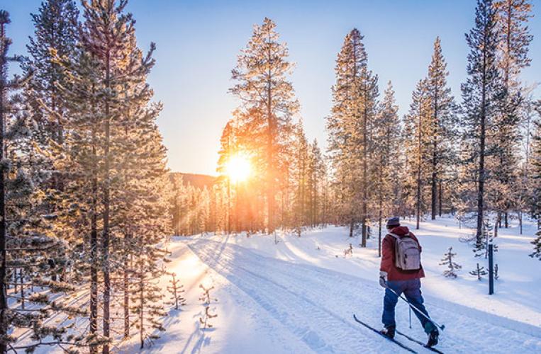 Skifahren in der Ferienregion Eifel