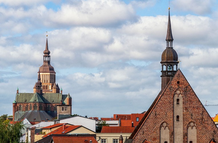 Einen Besuch wert ist das Heilgeistkloster in der Stralsunder Altstadt
