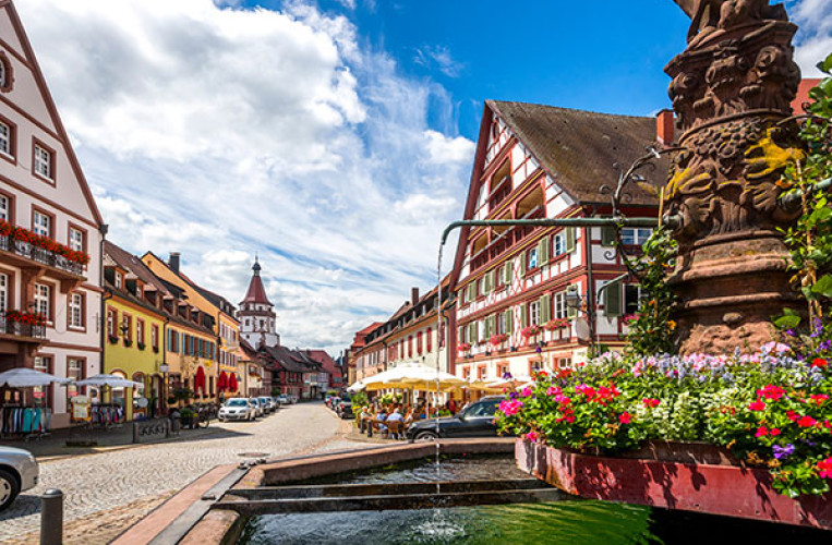 Bezaubernde Altstadt mit Fachwerk  - Gengenbach im Ortenaukreis