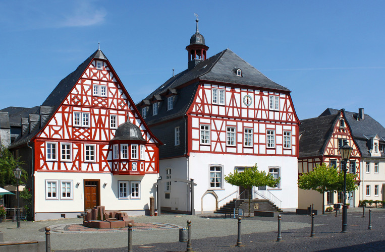 Fachwerkhäuser in Kirchberg