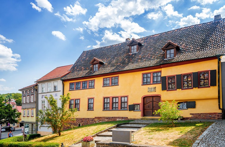 Das Bach-Haus ist vermutlich das Geburtshaus des berühmten Komponisten Johann Sebastian Bach