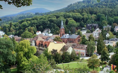 Das idyllisch gelegene Badenweiler ist idealer Ausgangspunkt zum Wandern im Markgräflerland