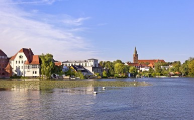 Blick auf Brandenburg an der Havel