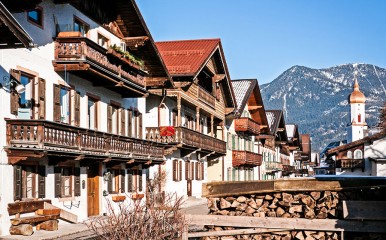 Die Altstadt mit ihren traditionellen Häusern