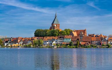 Ein Blick auf die Till-Eulenspiegel-Stadt Mölln