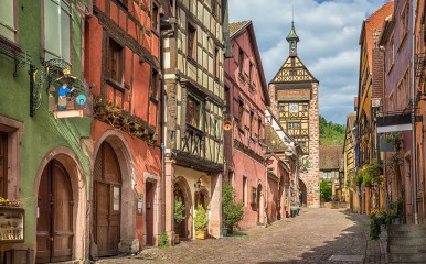 Riquewihr in der Ferienregion Elsass ist eines der schönsten Dörfer Frankreichs